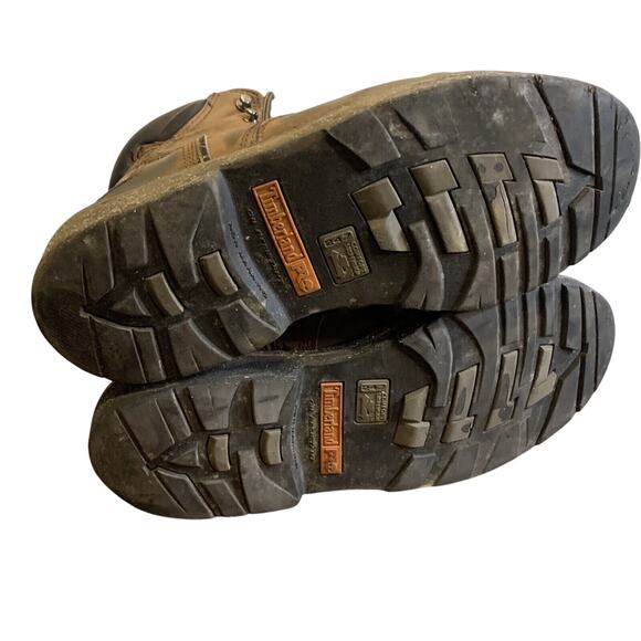 Timberland PRO 24/7 Boots Men's Size 10.5 W Brown Pit Boss Soft Toe 6" Ankle - Picture 8 of 8